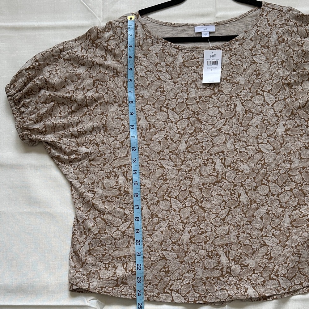 J. Jill Floral Tee - Picture 5 of 7